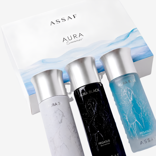 Aura Collection Assaf – Eau de Parfum 3 x 100 ML