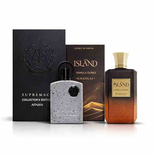 Afnan Supremacy Collector's Edition + Khadlaj Island Vanilla Dunes – Bundle